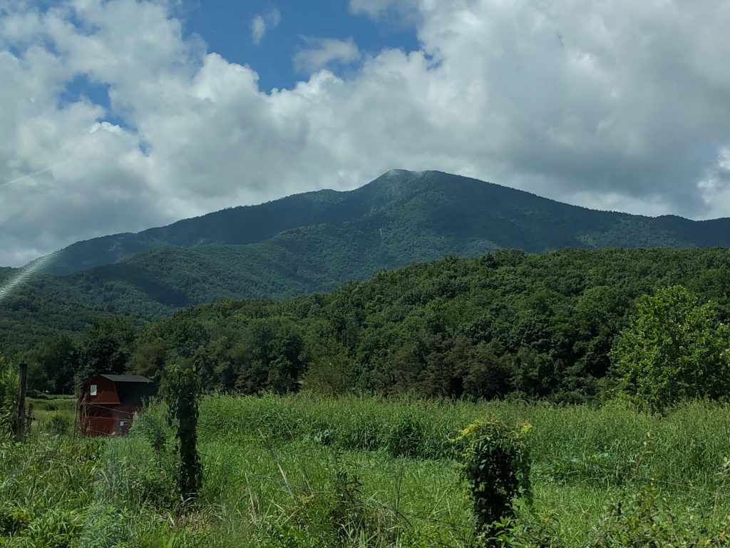 The mountains of Burnsville, NC.(Photo by Ben Clark)