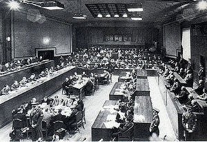 International Military Court for the Far East in session